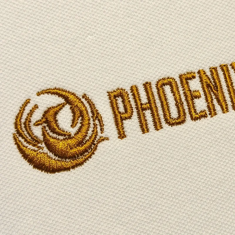 Bestickung Beispiel Phoenix Rent Polo-Shirts