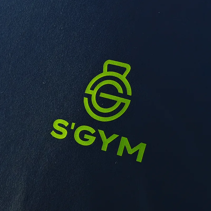 Textildruck Beispiel Fitness S'GYM Lenningen